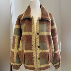 NVLT Camel Wool-Blend Outerwear